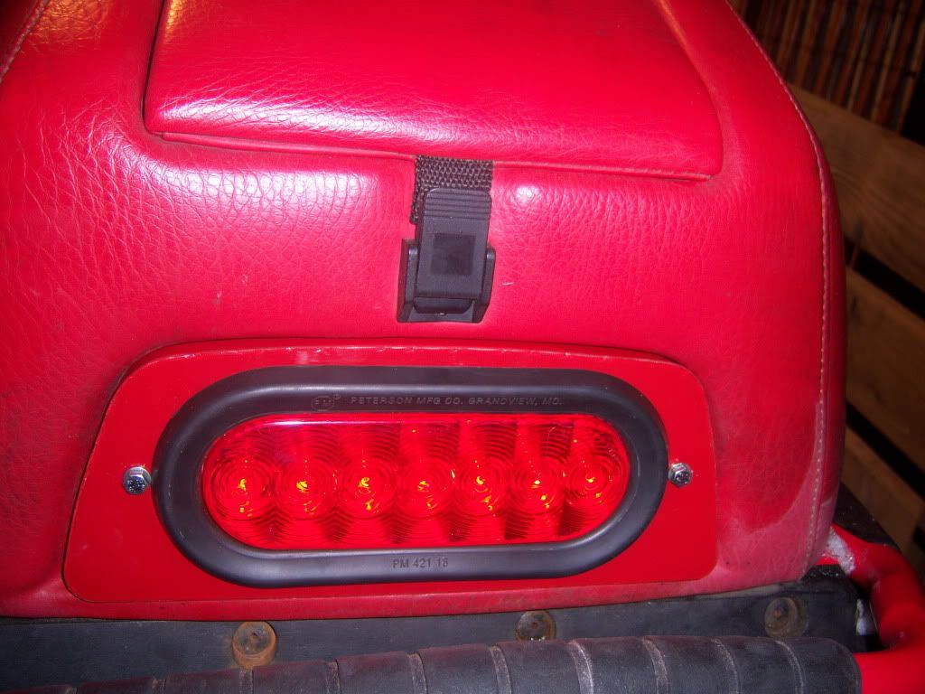 custom tail light what do you think Snowmobile Fanatics